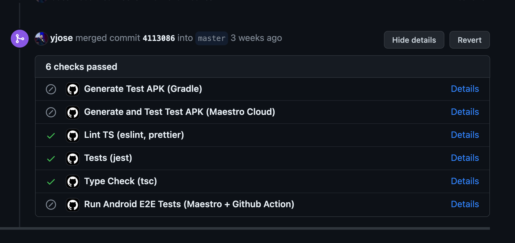 5+ Github Actions for React native